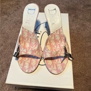 Vintage Y2K Dior Pink Heels